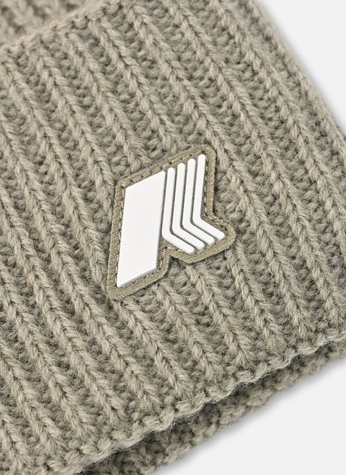 Bonnet Brice laine K-Way Green Oak Melange