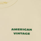 T-shirt Droit manches courtes col rond imprimé American Vintage