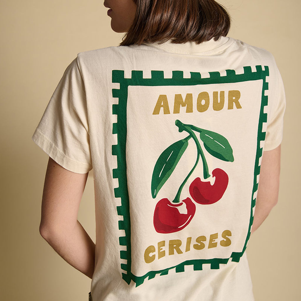 T-shirt Aryagi Temps des Cerises