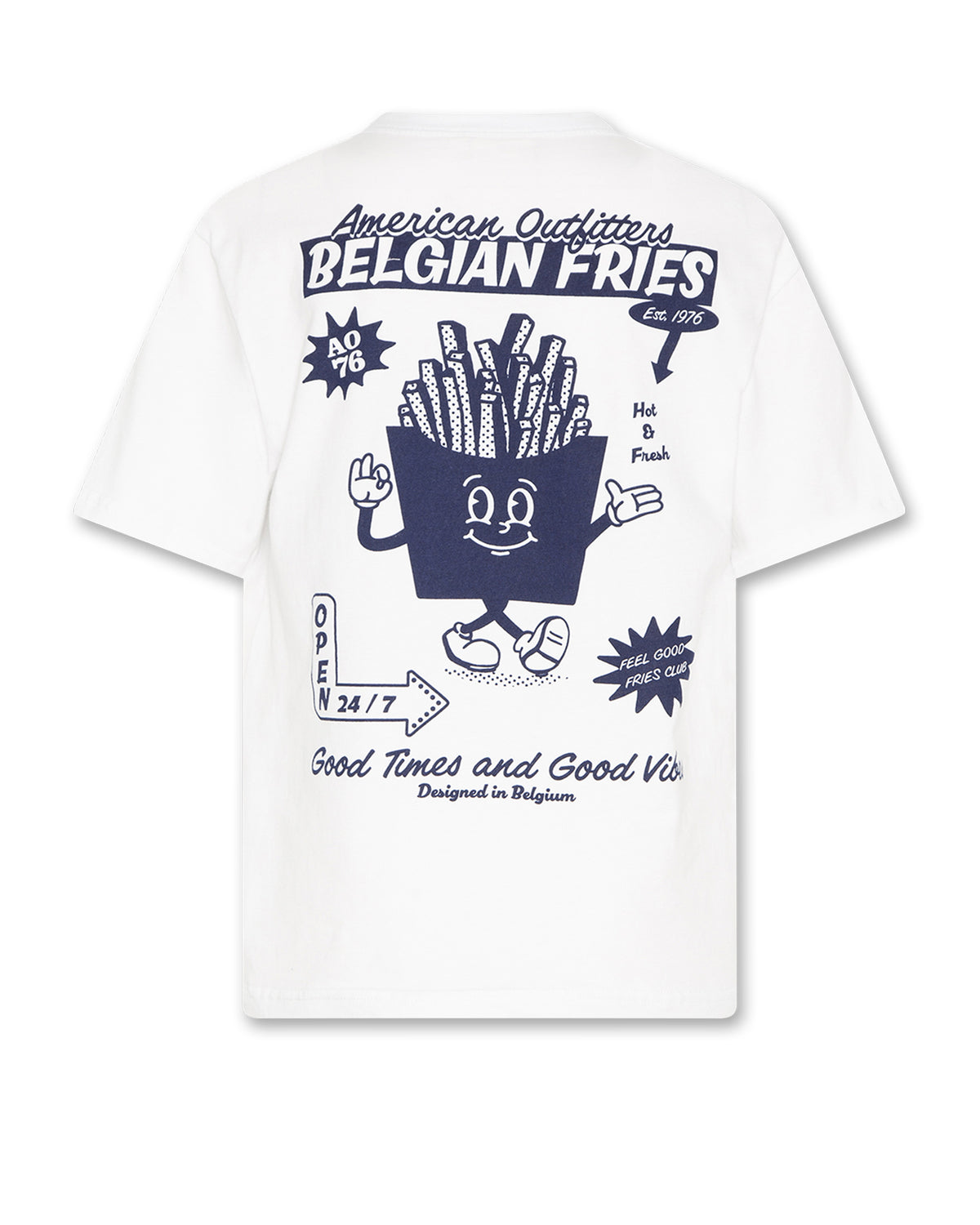 T-shirt Terry fries AO76