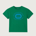 T-shirt Droit manches courtes col rond imprimé American Vintage
