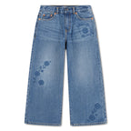 Jean Embroidered high rise bagg Levi's