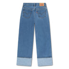 Jean Wide leg roll cuff Levi's