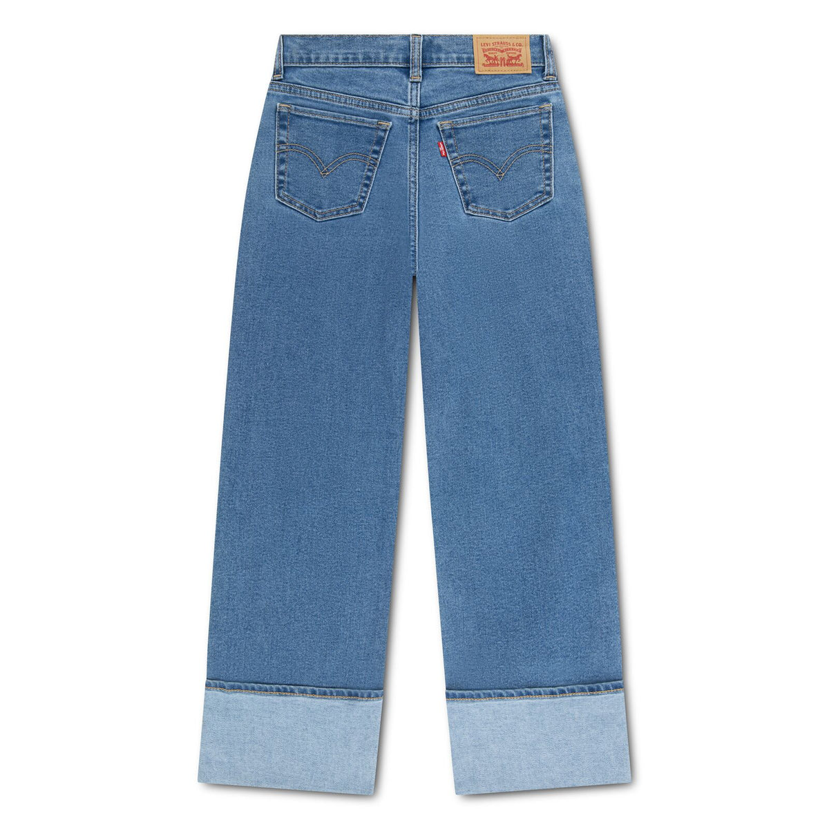 Jean Wide leg roll cuff Levi's