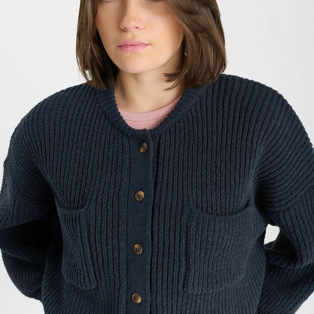 Gilet Barongi marine Temps des Cerises