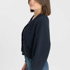 Gilet Barongi marine Temps des Cerises