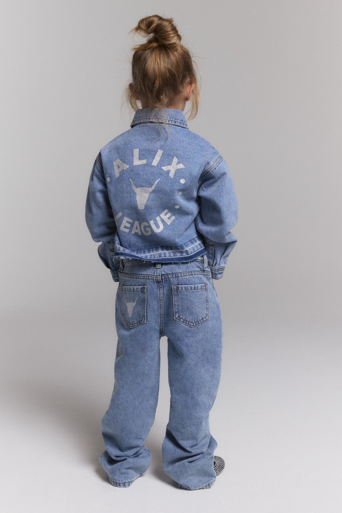 Pantalon Flowy Denim Alix