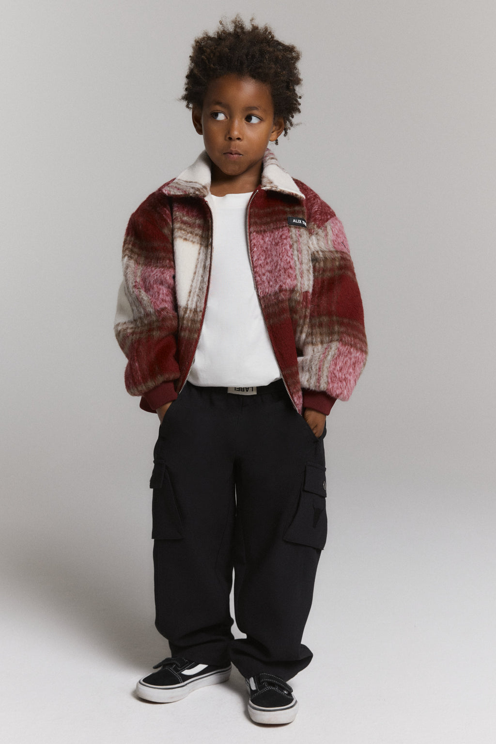 Manteau Check Bomber Alix