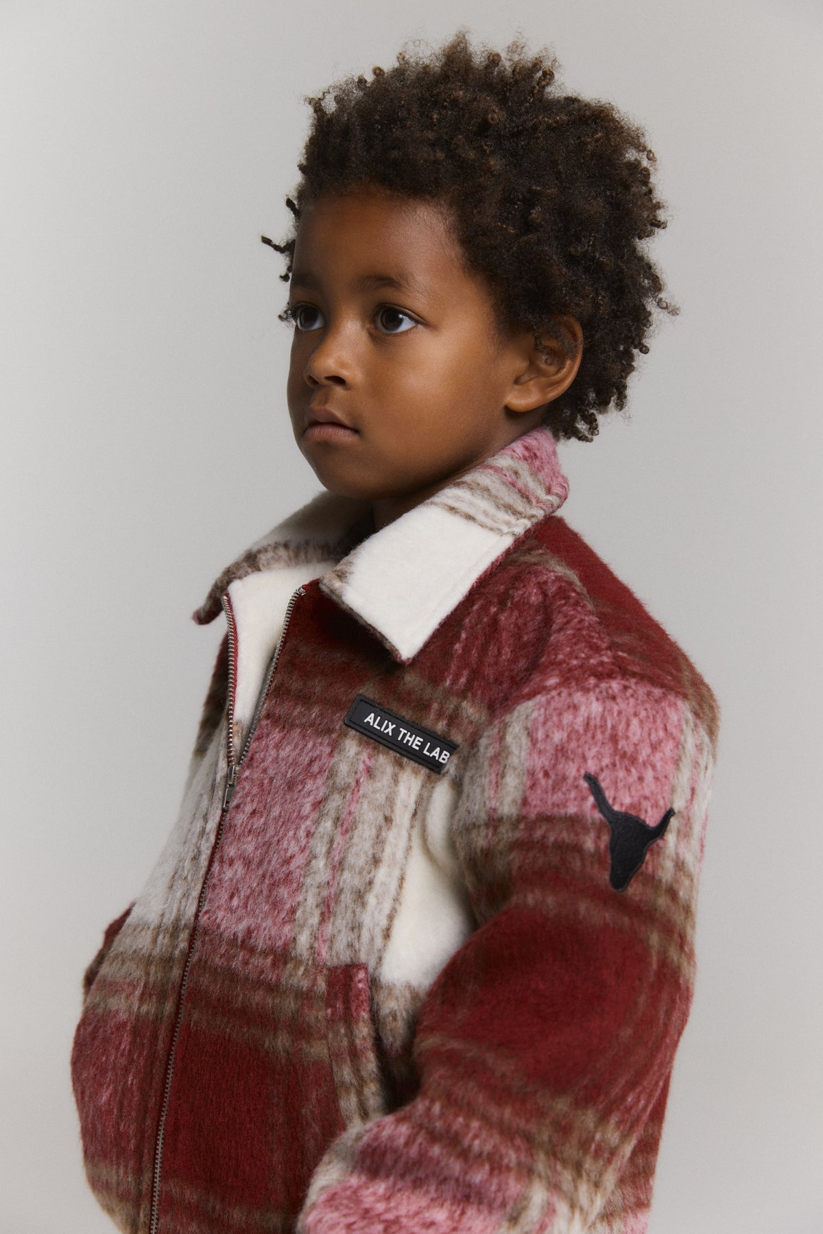 Manteau Check Bomber Alix
