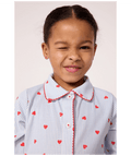Pyjama à col coeur Petit Bateau