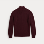 Pull demi-zip coton Navy Ralph Lauren