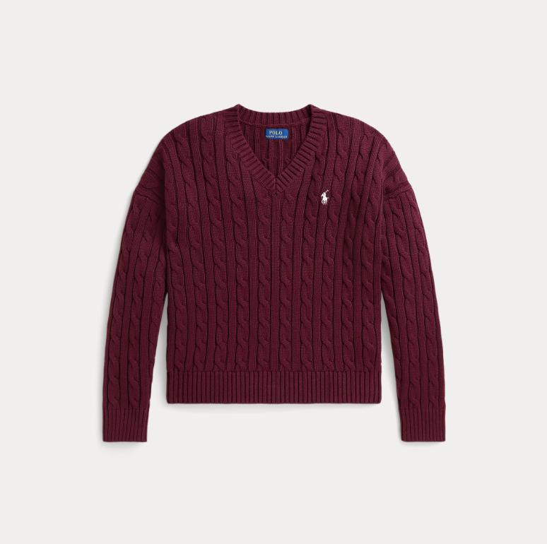 Pull coton Rich Ruby Ralph Lauren