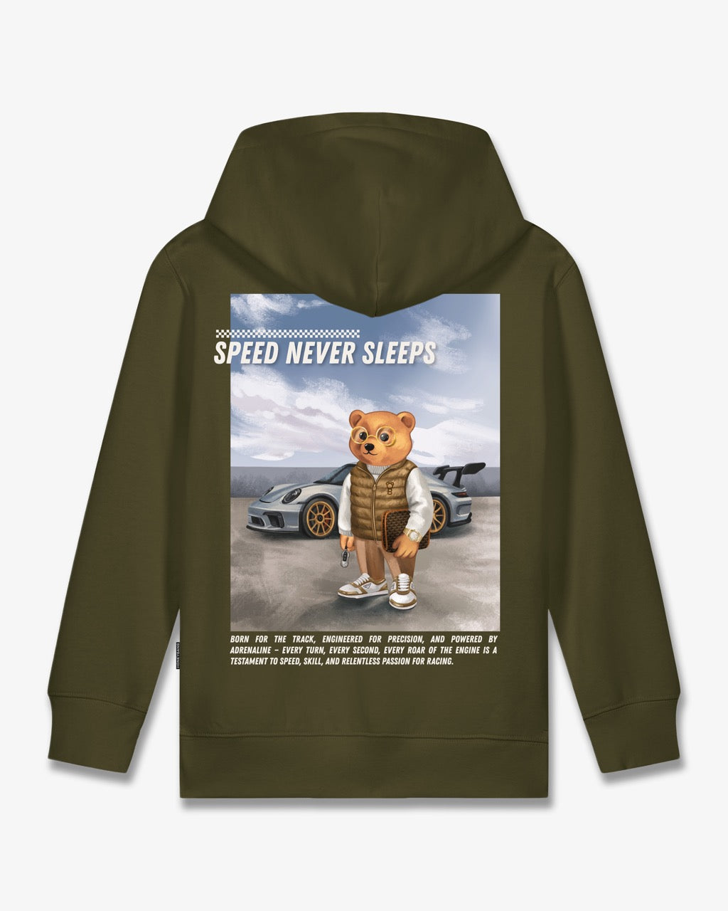 Sweat à capuche Racing Baron Filou