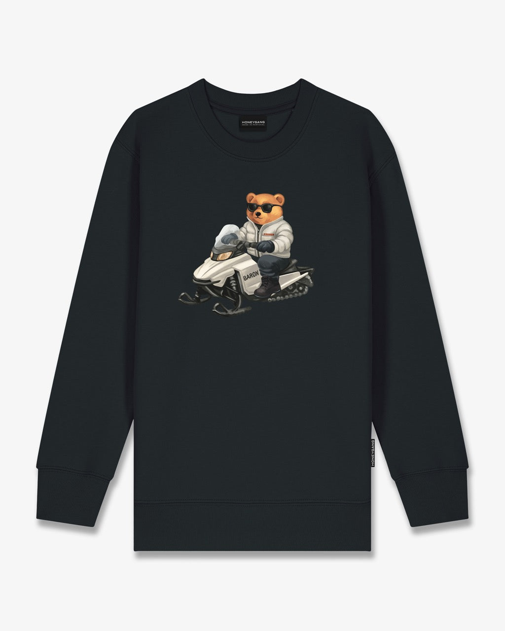 Sweat Moto neige Baron Filou