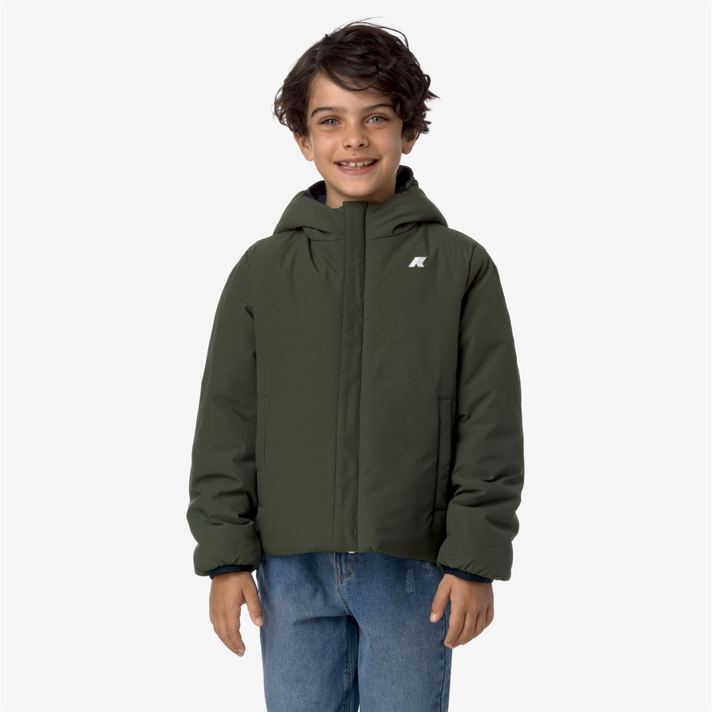Veste Jack St Warm réversible K-Way