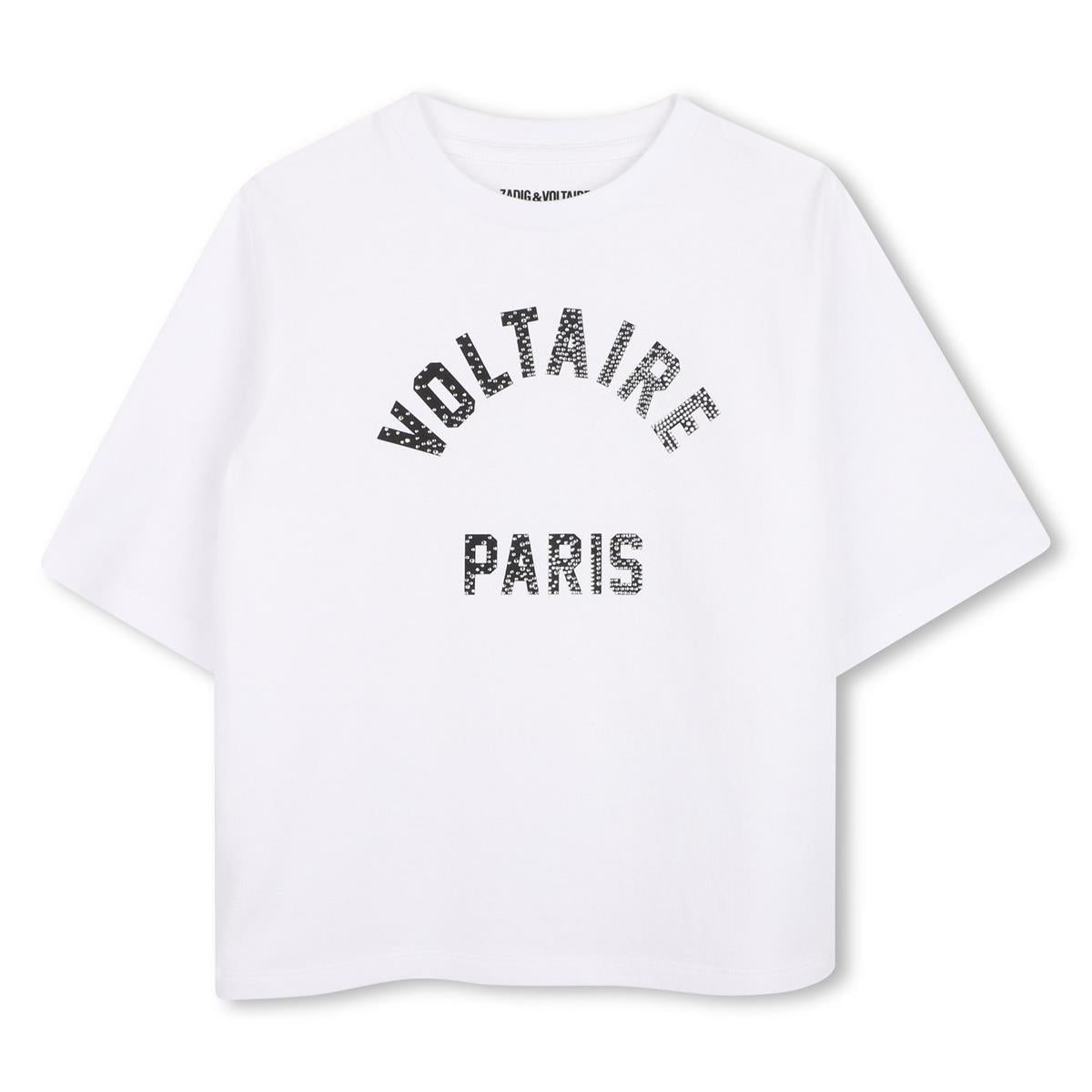T-shirt logo en strass Zadig&Voltaire