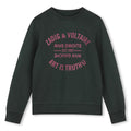 Sweat anthracite écrit Zadig&Voltaire